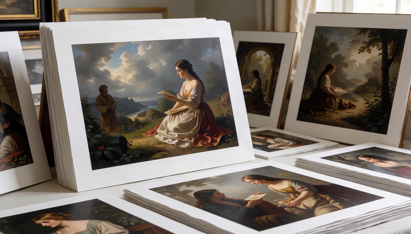 Small exhibition print sets